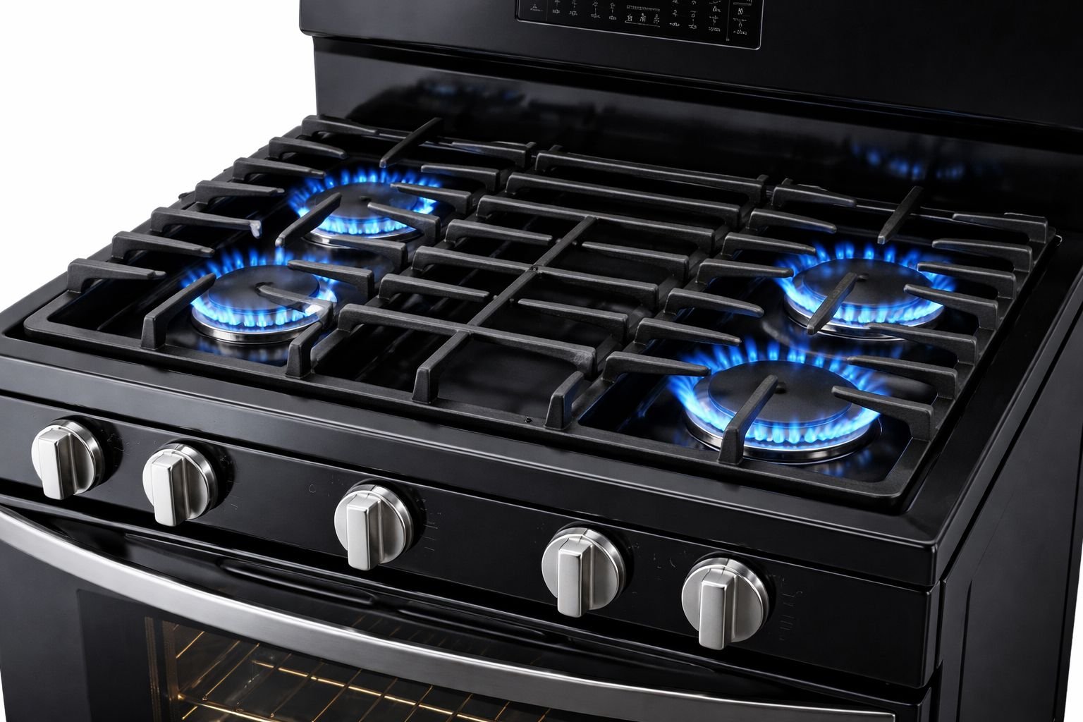 Enameled cooktop